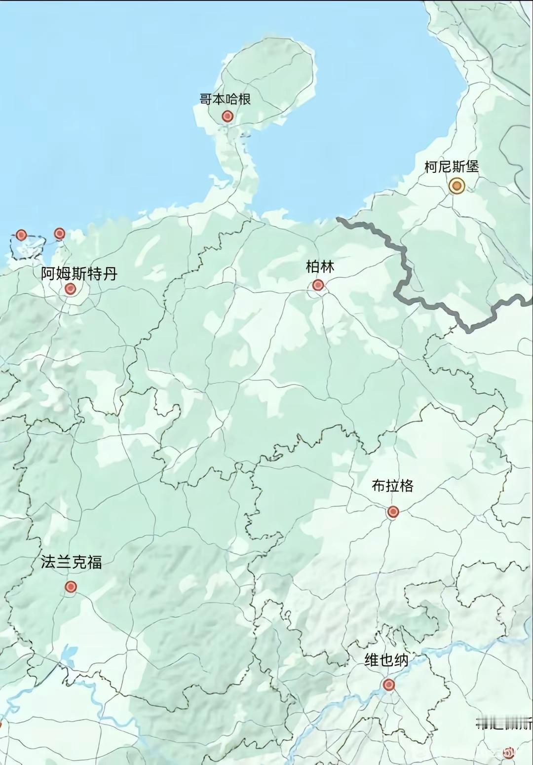 欧洲的地图，好像在哪里见过？