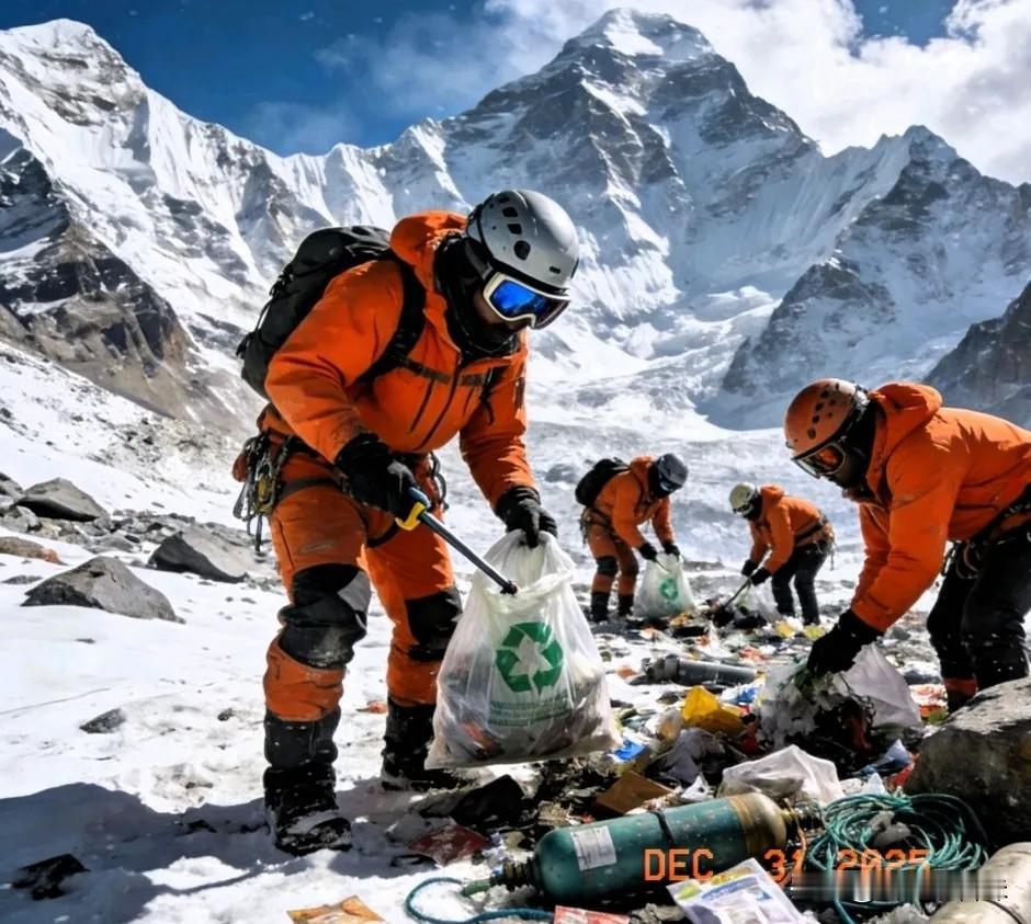 尼泊尔最近官宣，宣布一个重要举措！
尼泊尔政府已经正式废除执行11年的珠峰登山垃