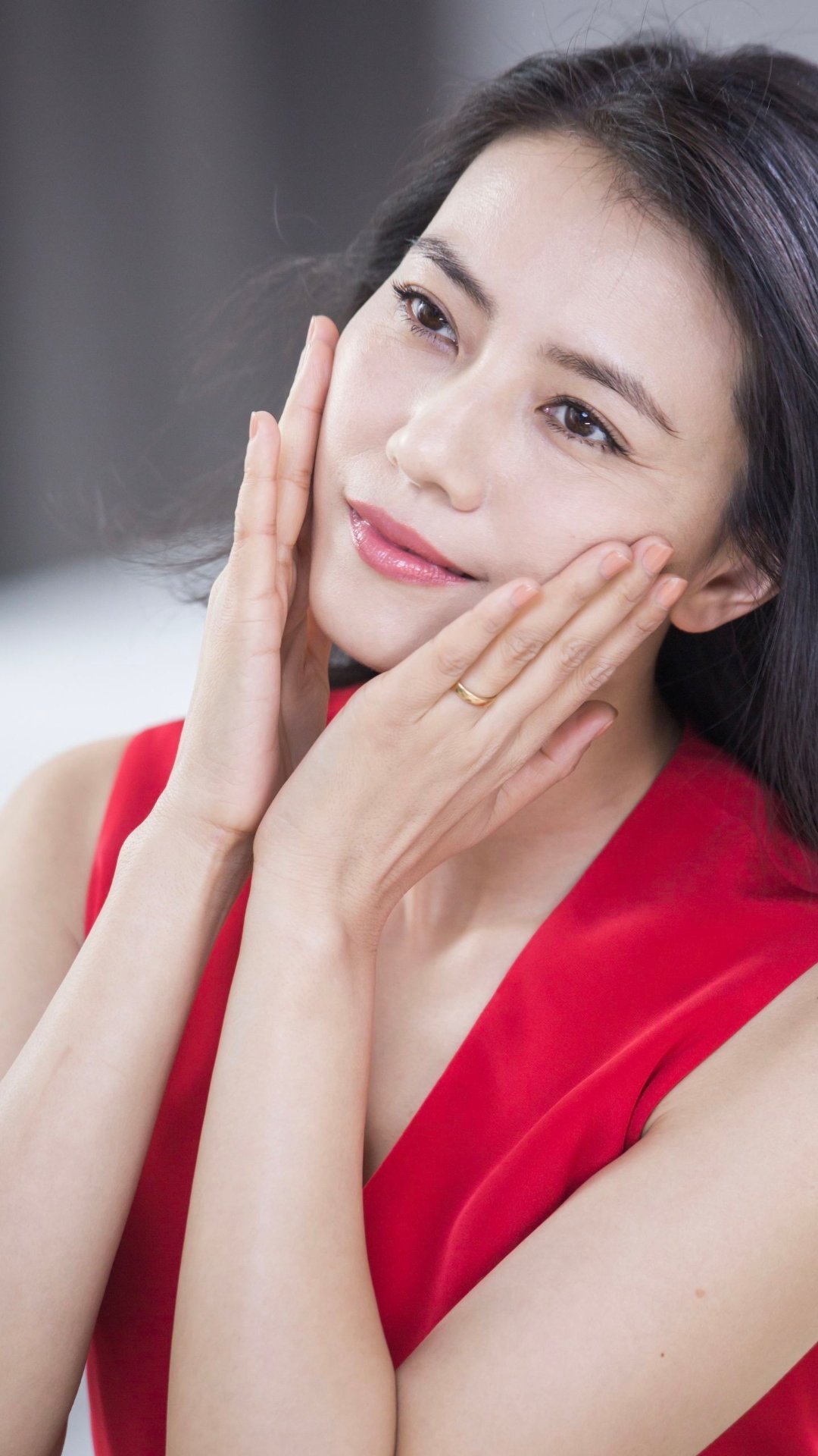 红裙的热烈 高圆圆 