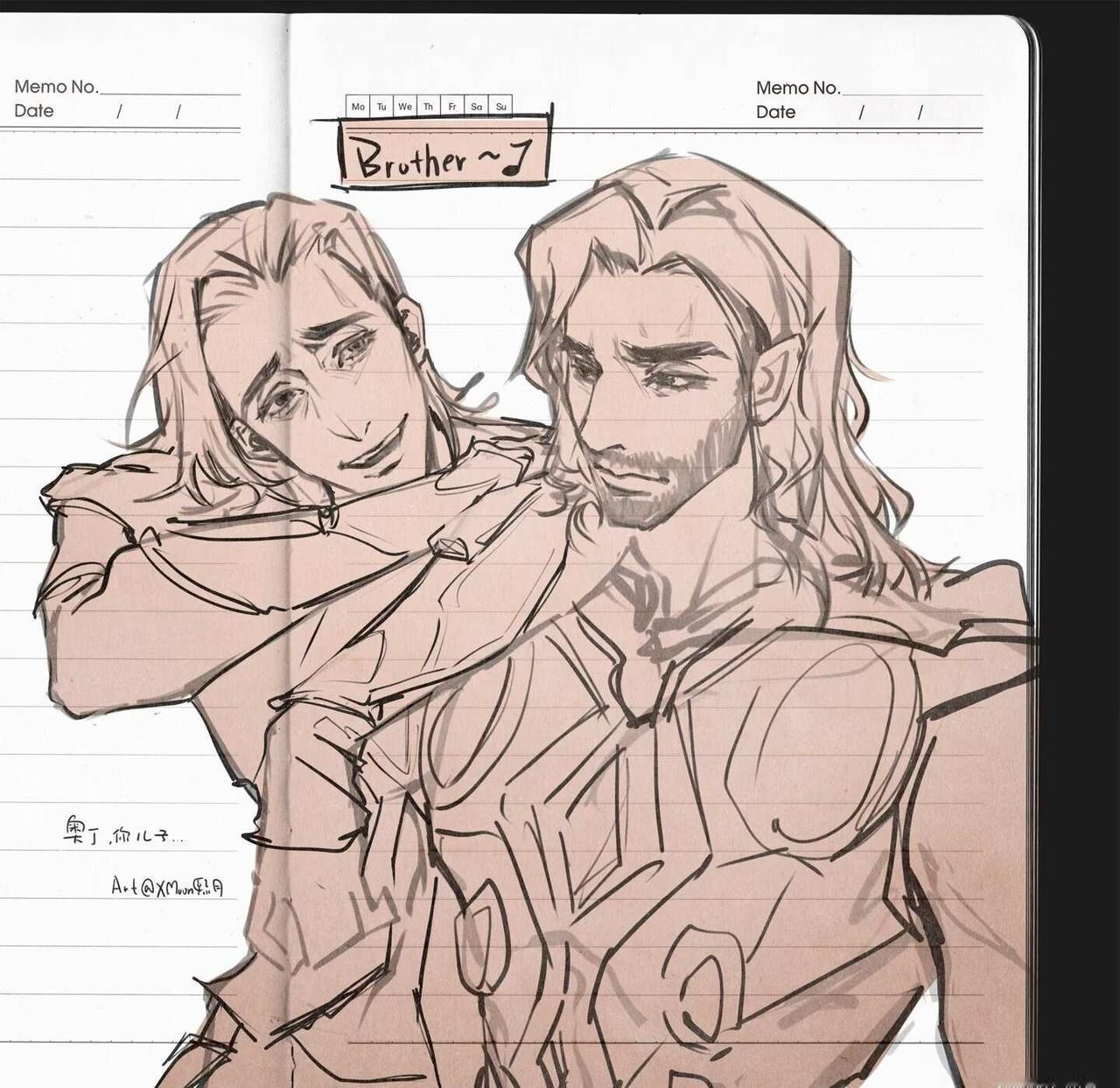 奥丁……你两个儿子……
锤基 thorki thor loki