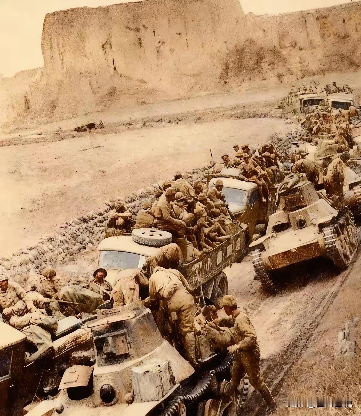 1937年，太原城外的日军“小豆丁”坦克横行，虽然对于美军坦克来说，“小豆丁”就