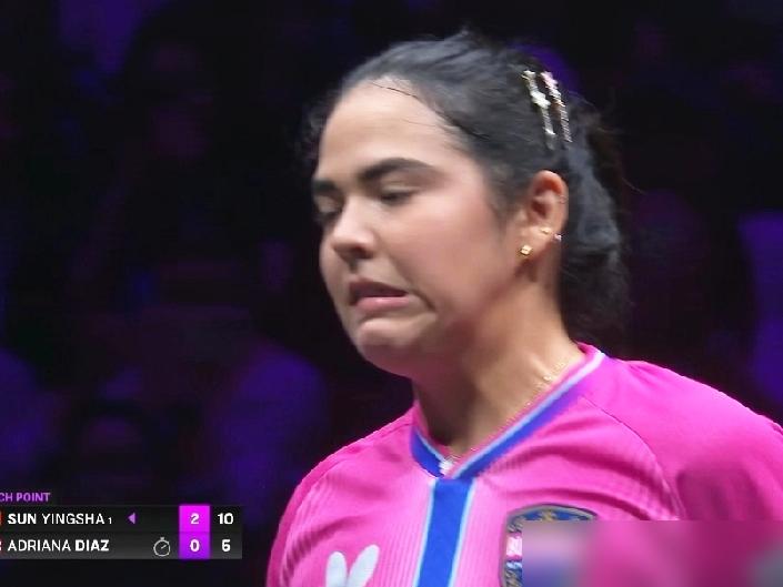 孙颖莎把闺蜜迪亚兹打急了？你看到的零封，是人家赛后笑着说sorry的日常。
这