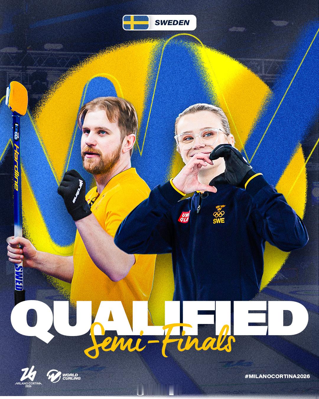 2026年米兰科尔蒂纳冬奥会 四支淘汰赛晋级队伍全部产生，全部是世锦赛/奥运会冠