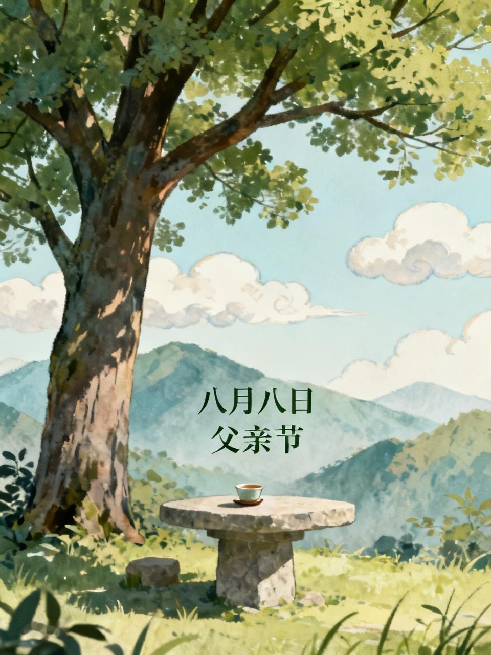 八月八日定为父亲节确实有易记的优势，“八八”谐音“爸爸”，简单又好记。现在大家过