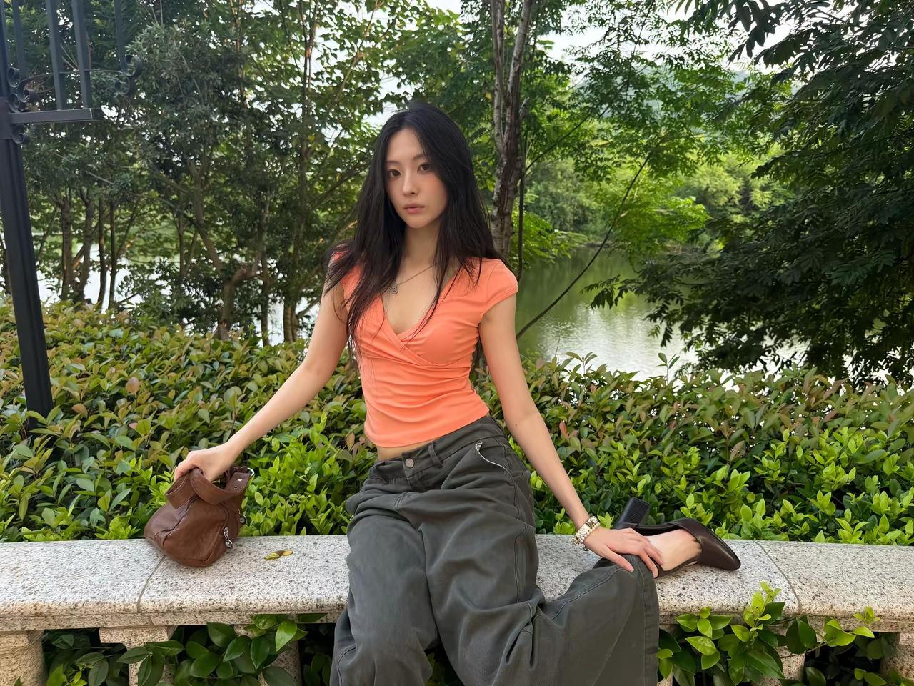 🍑🍑。夏日chill穿搭