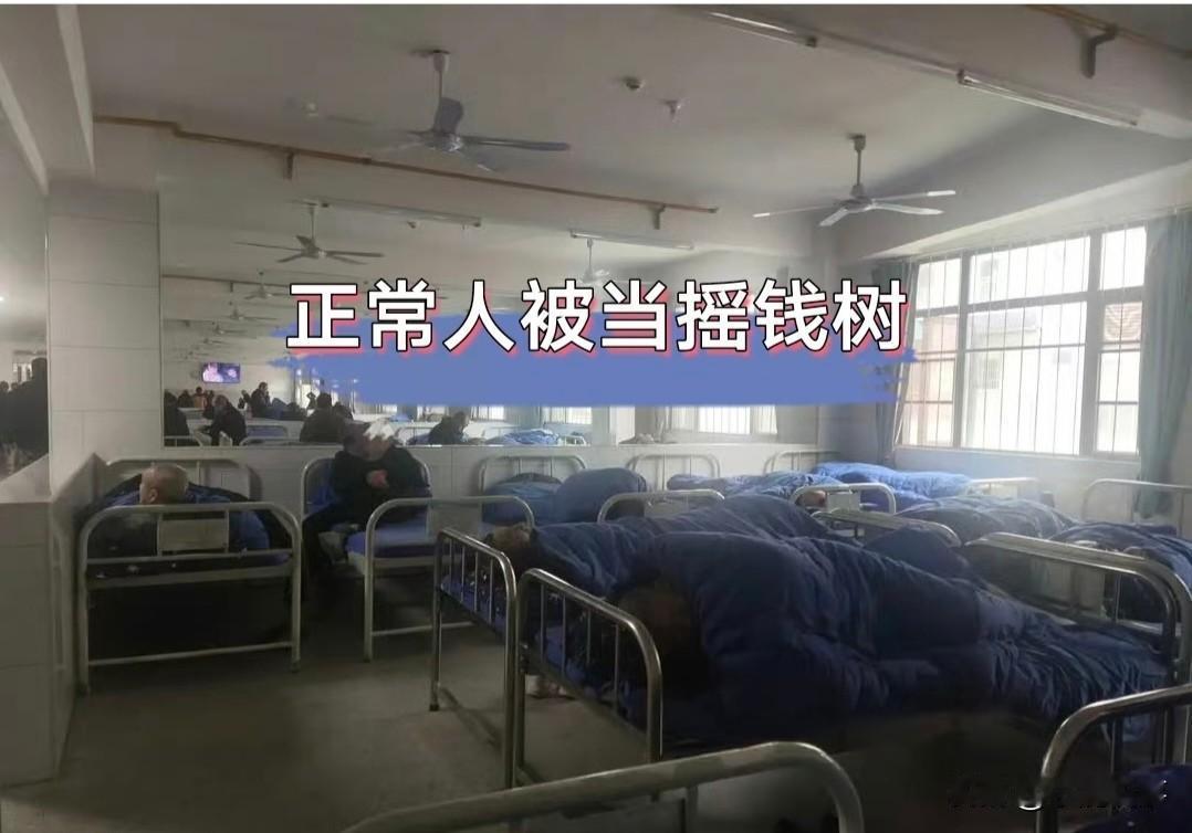 开精神病院是真暴利！
一人一月5000元，一年6万，
100个病人年入600万，