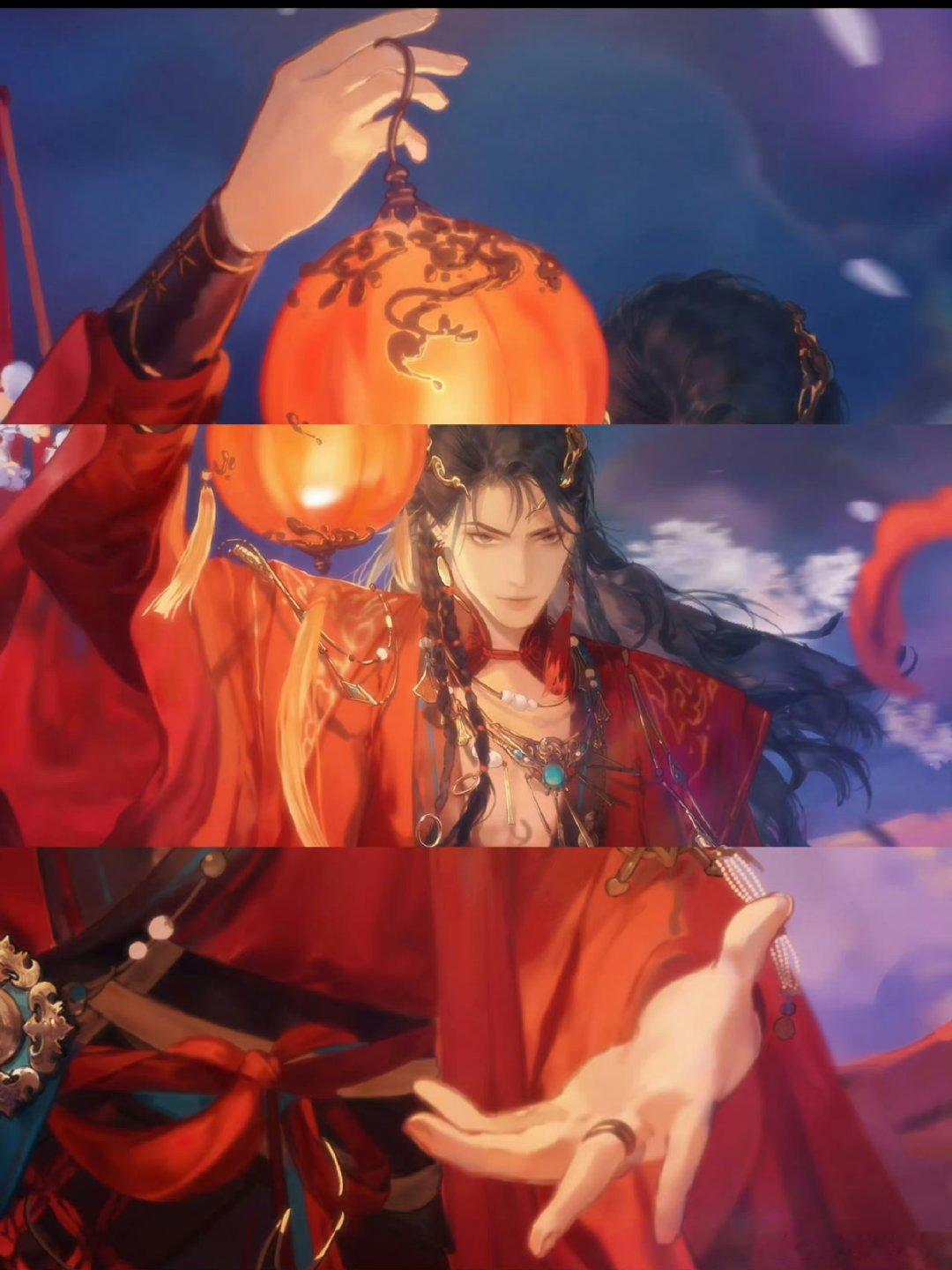#摇光录吴亥强制爱#只能说不愧是你摇光录周年庆整的这么大，没有让我们失望，吴亥这