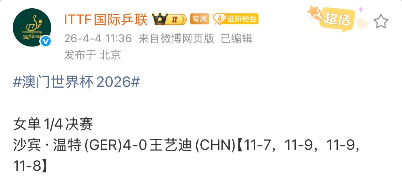 温特零封王艺迪王艺迪你？怎么做到专挑大赛输的啊，不行找个心理医生看看吧王艺迪0比