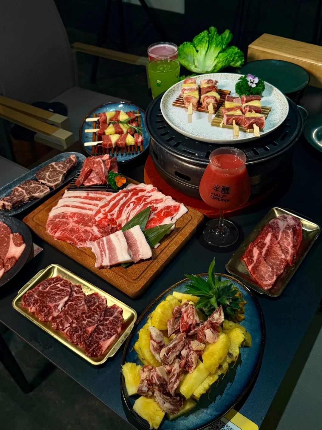 东莞西平烟火气烤肉🥩 人均几十实现和牛自