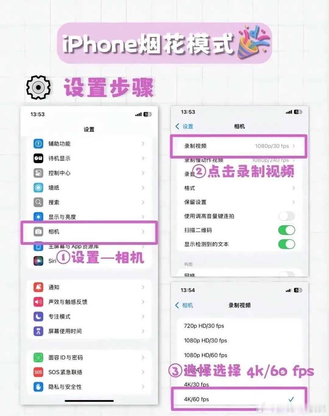 iPhone烟花模式不知道今年我们这会不会禁烟，要是可以的话，那我必须秀一把了。