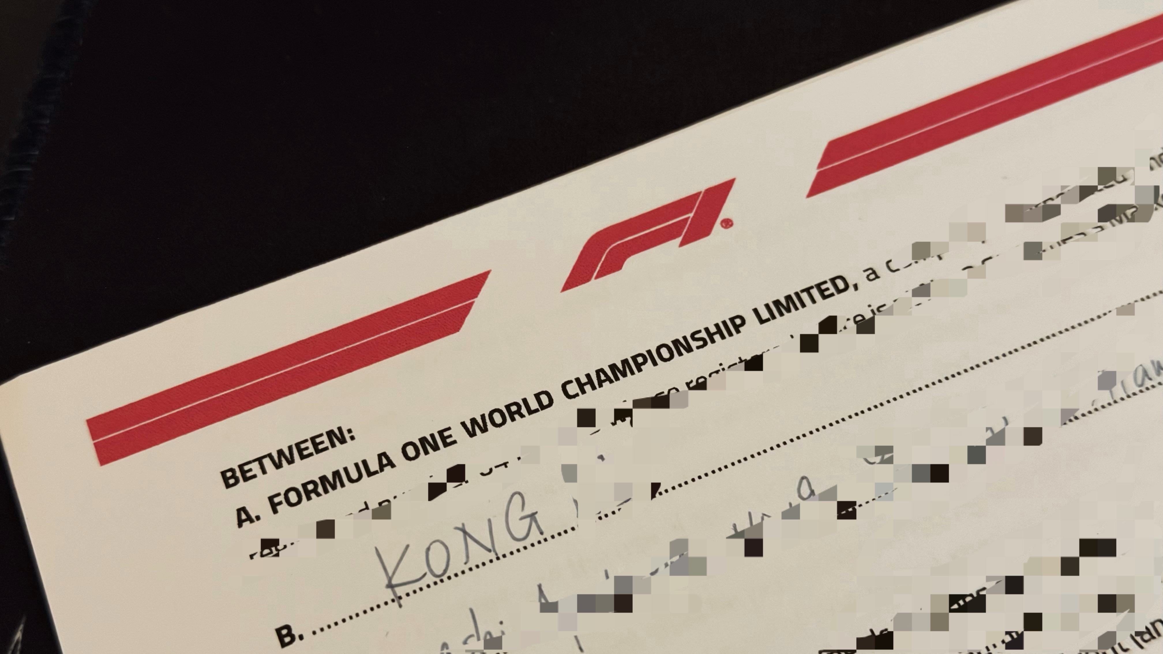 开启我们的F1周末，上海见。f1