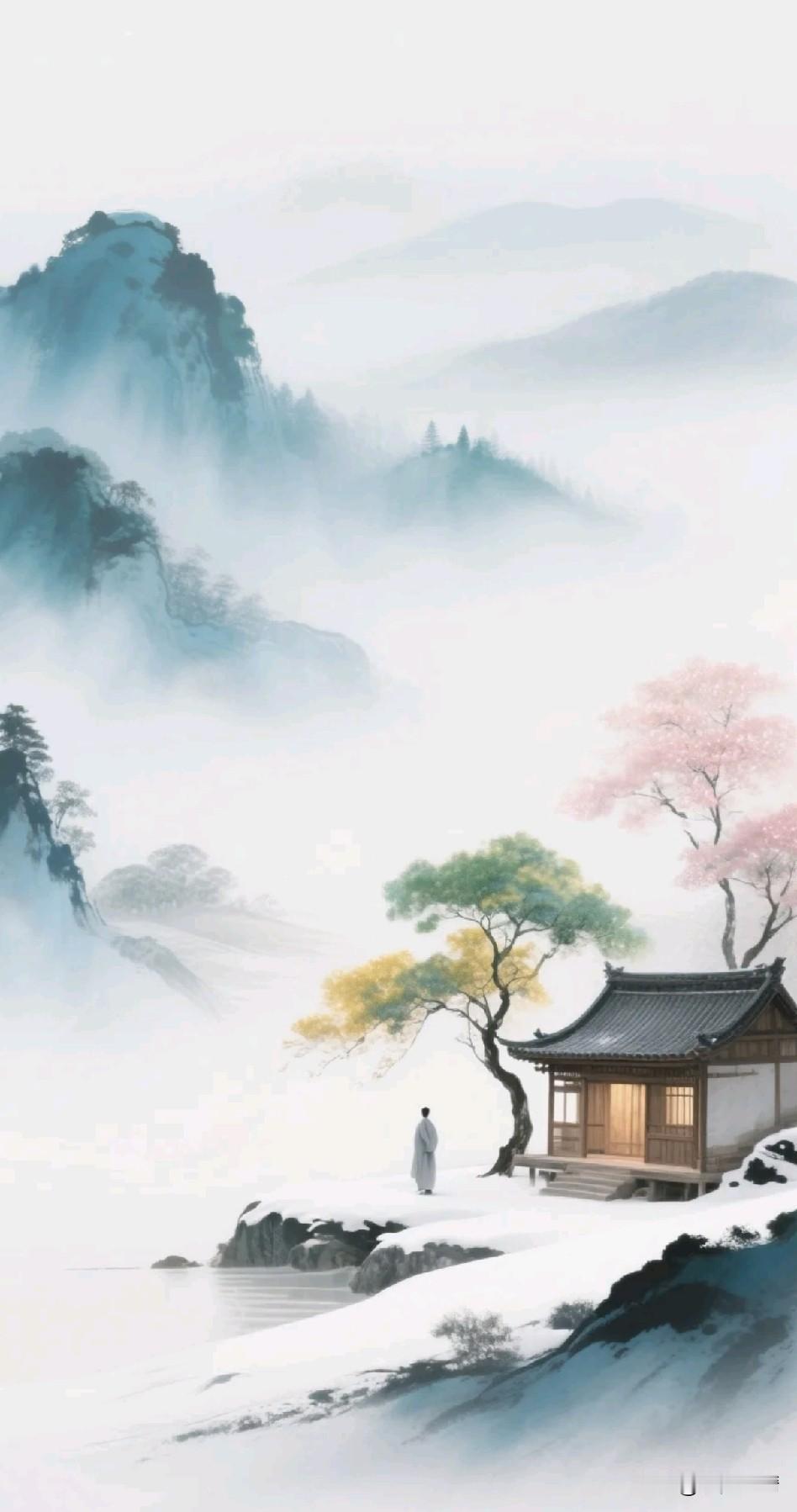 《懂者无言，知者心契》

世人千般语，不及一默深。
口舌争朝夕，心契抵万金。
伯