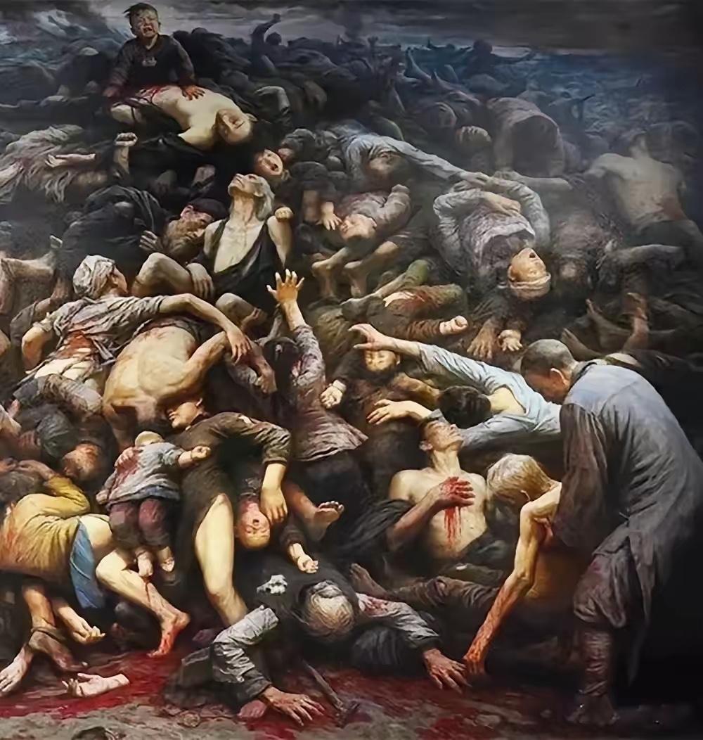 南京大屠杀时候，大量的上流社会的小姐太太们，因为气质高雅出众，肤白貌美大长腿，比