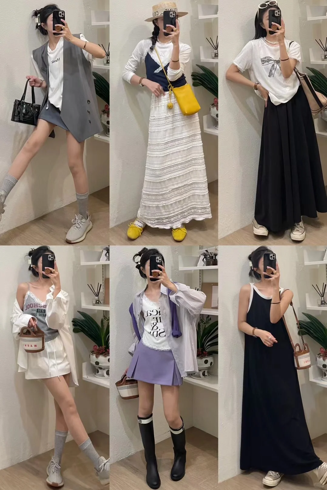 韩系可盐可甜穿搭