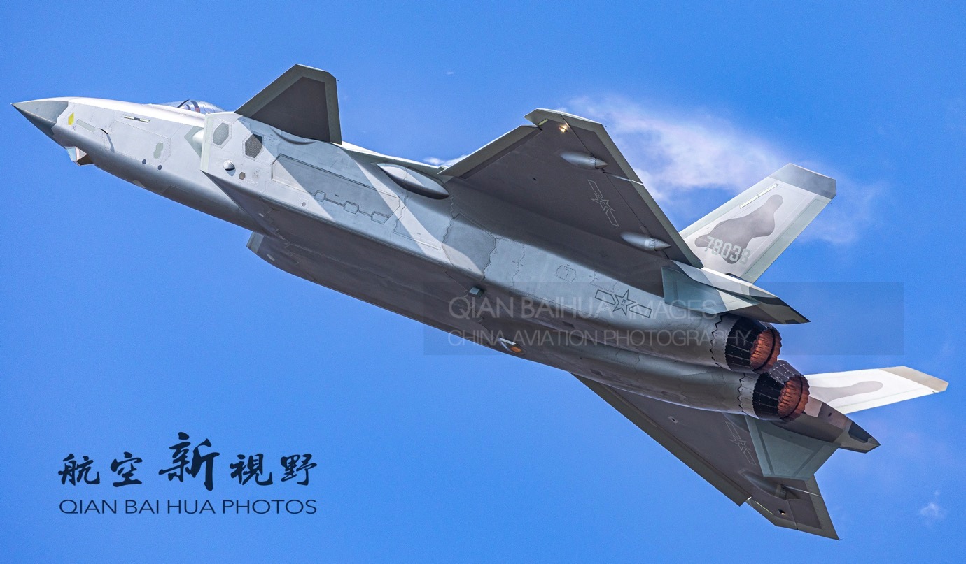 #航空新视野[超话]# 整理硬盘，发现这么多年拍得最多五代机是我国空军的歼-20