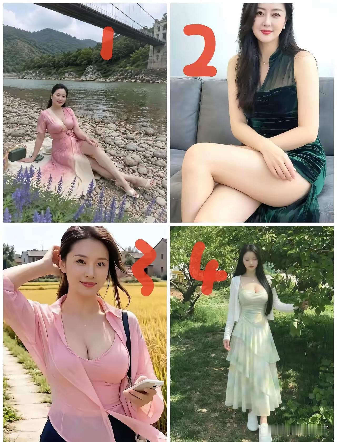 选一个做老婆的话，你会选哪一个？我反正都喜欢😍😍

说真的，这个问题我前几天