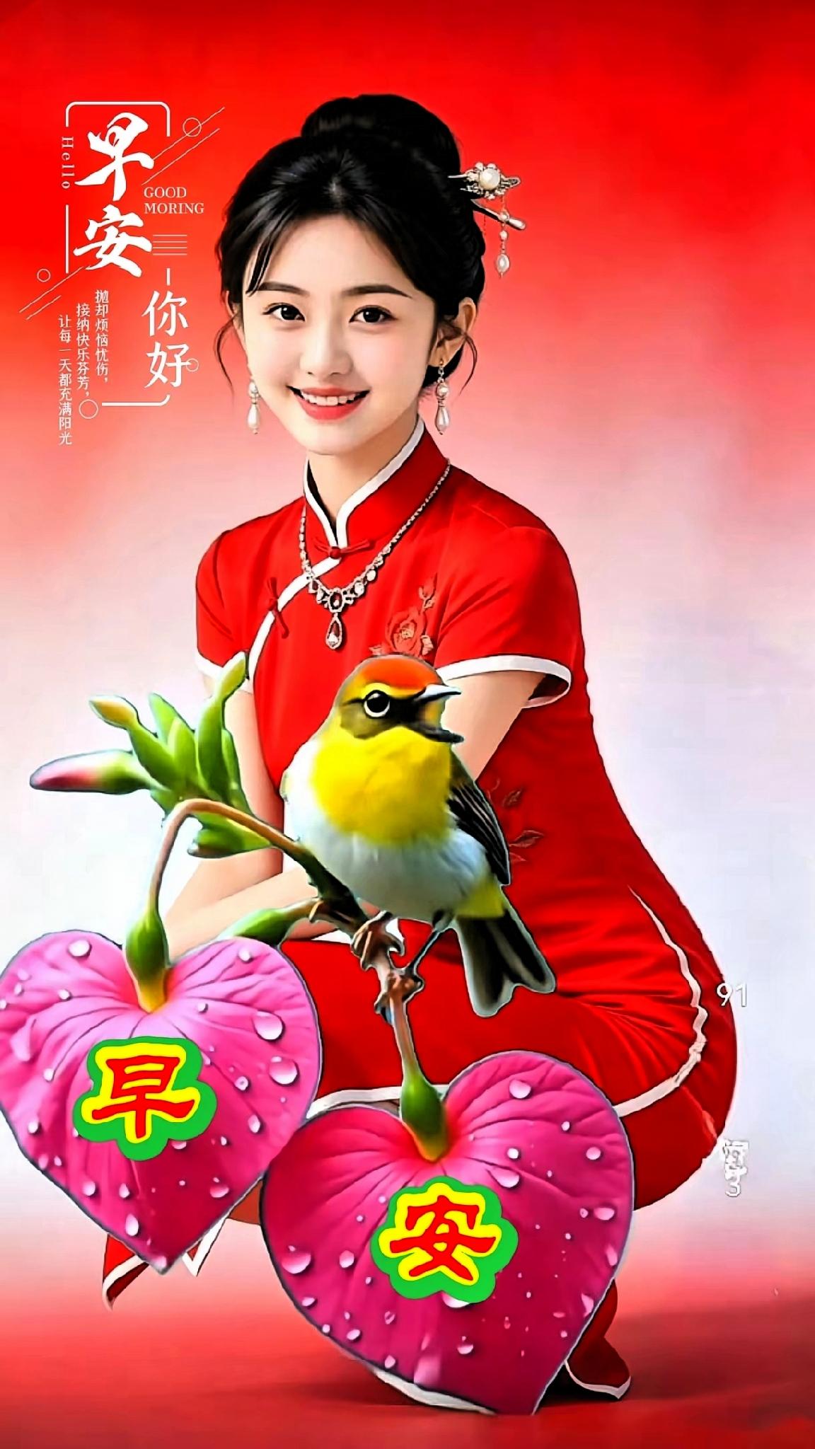 早安好心情，元气满满的一天从这里开始！🌞💕
