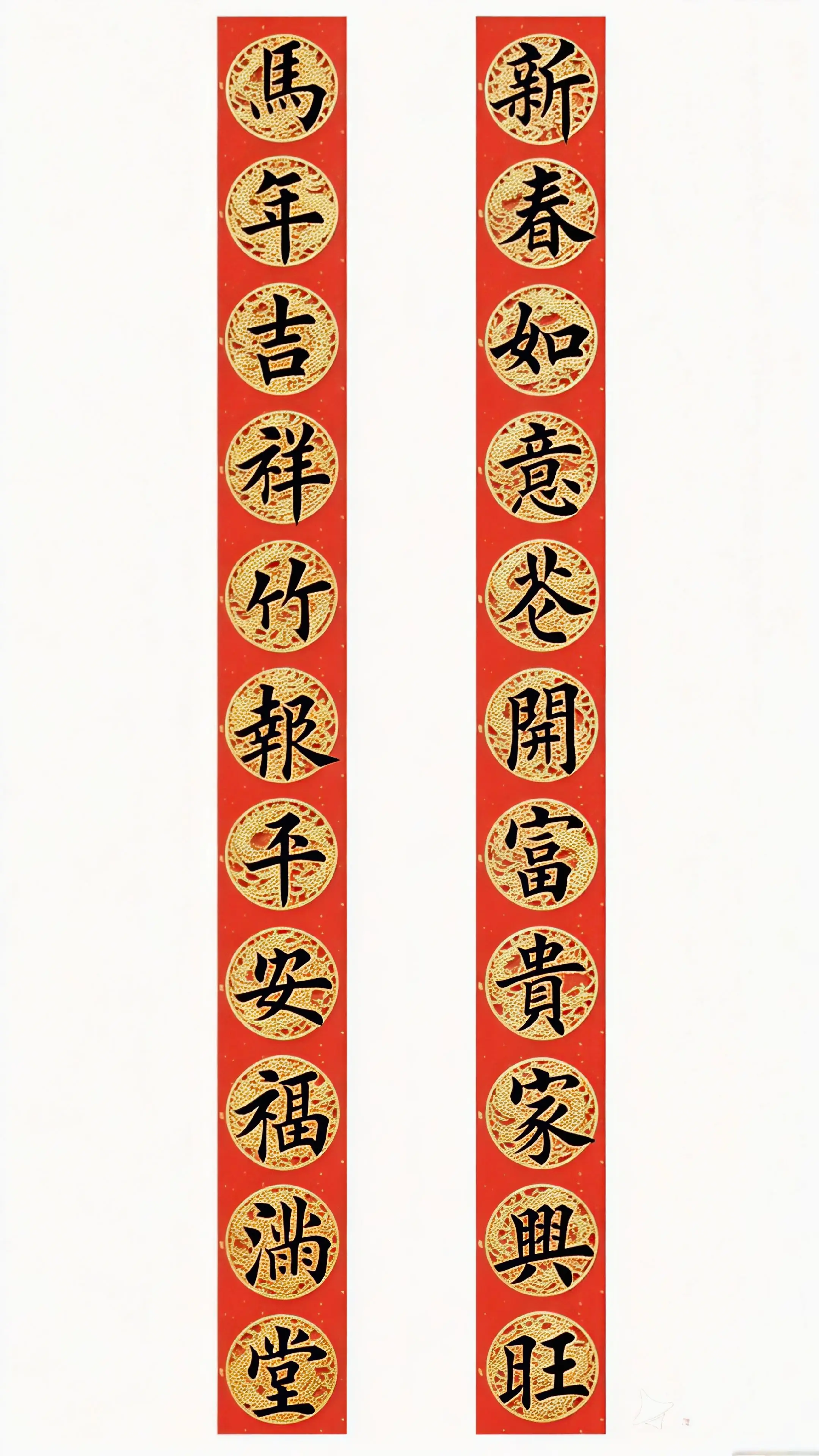 2026马年对联系列。