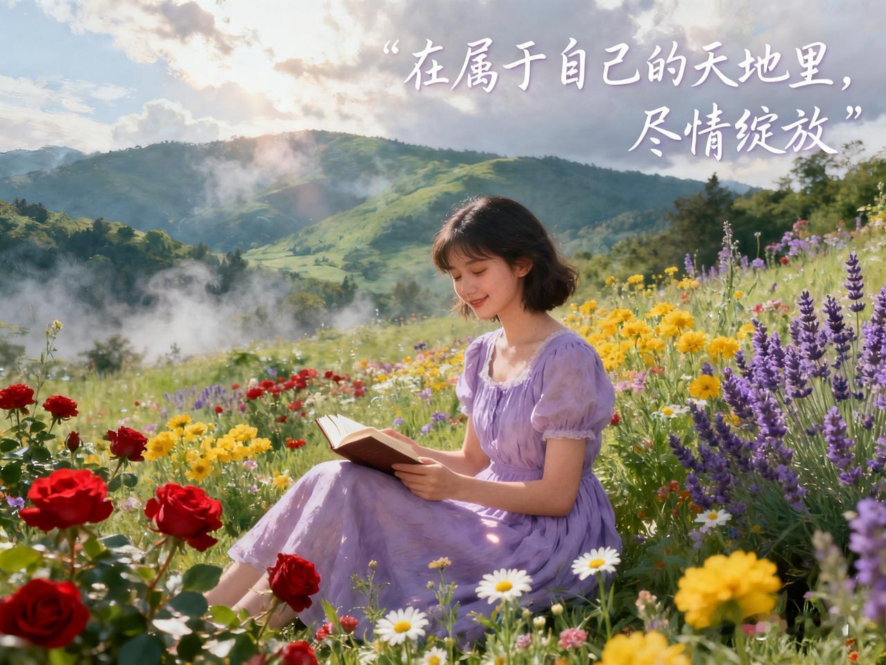 谁不是一边崩溃一边自愈？
成年人的世界没有容易二字，
但一句自我鼓励，
就是治愈