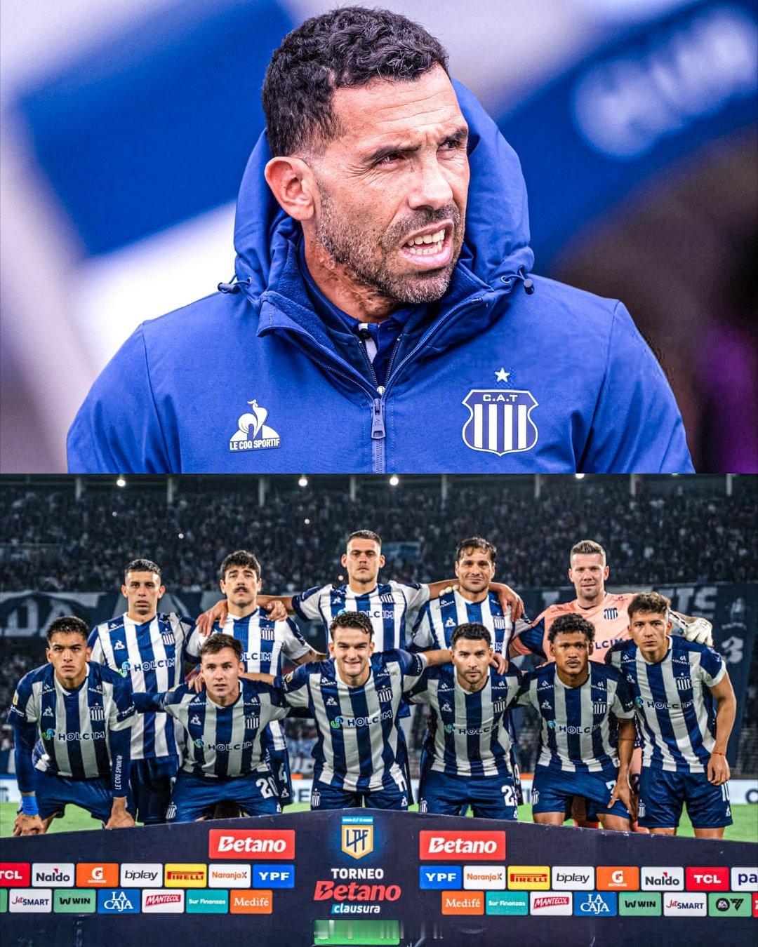 阿根廷联赛 🔵⚪️ 卡洛斯·特维斯执教的塔勒雷斯在 2025 年秋季锦标赛中赢