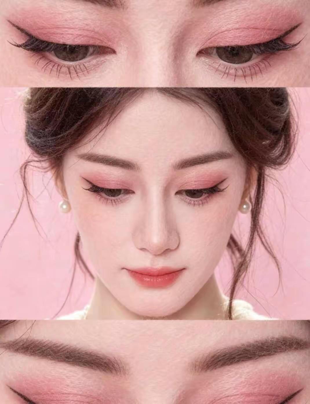 我在想
这么漂亮的大美女
卸了妆还会这么美吗？
