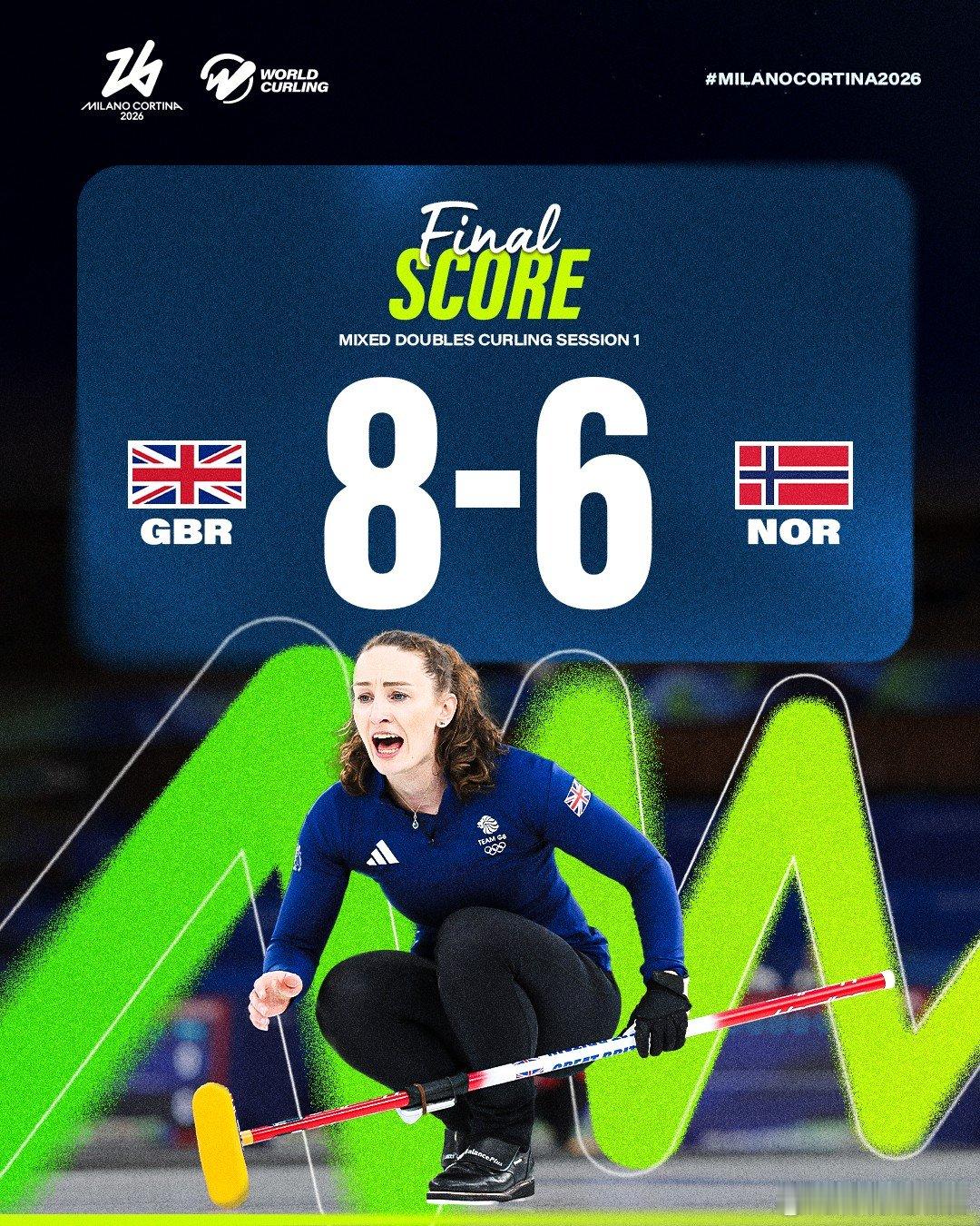 一觉醒来米兰冬奥开赛了 2026米兰冬奥会比赛今晨正式开赛，混双冰壶率先亮相四场