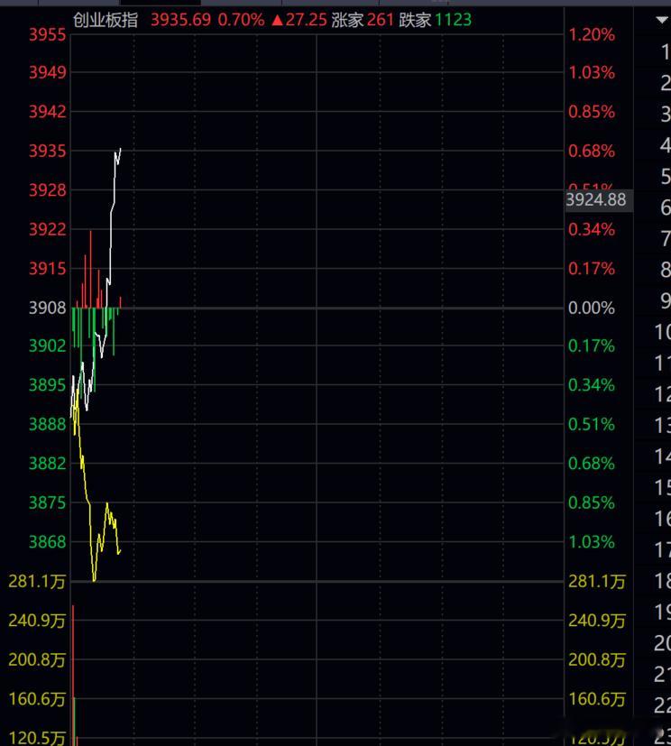 创业板指数上涨0.6%。个股下跌8成！！ 