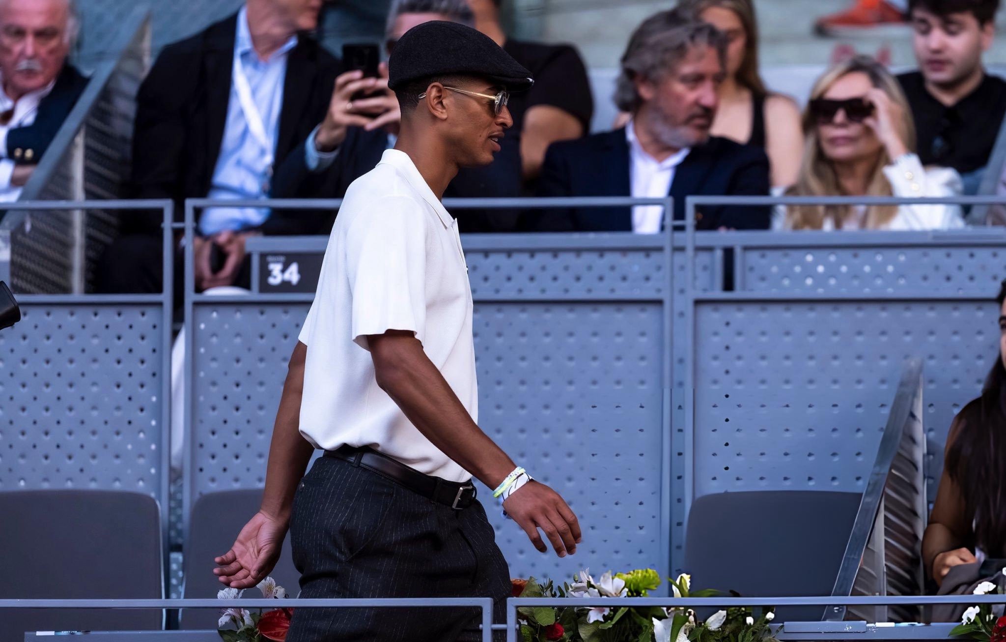 贝林厄姆观看马德里公开赛🎾 