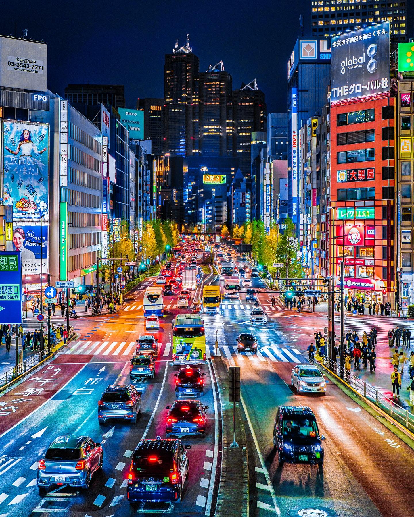 日本新宿 ​​​