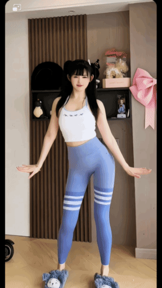 灵动与活力，
让空气都激动的颤抖！
甜而不腻的穿搭与气质，
真的让人一眼就心动！