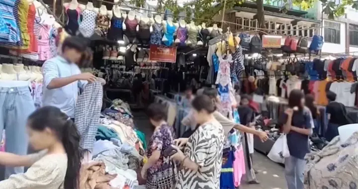 缅甸仰光今年格外冷，保暖二手衣物畅销