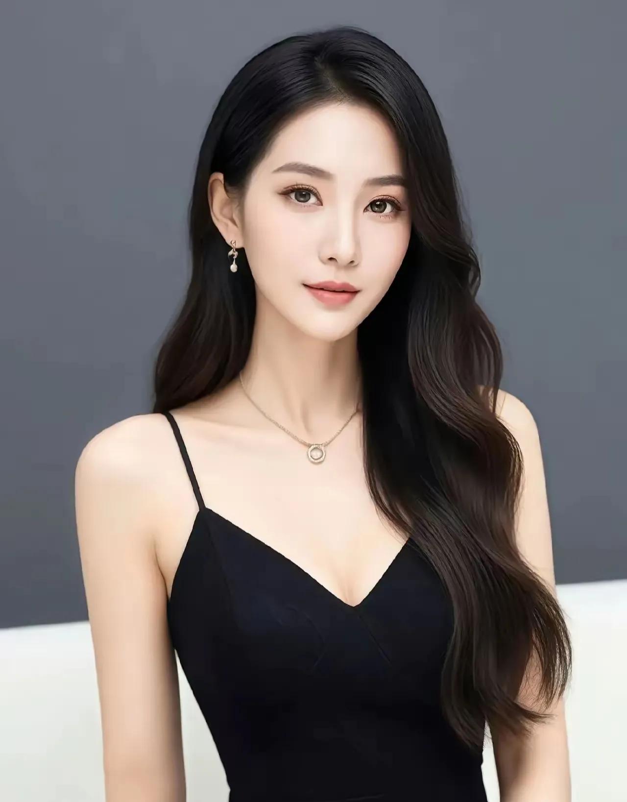 她，以高贵典雅之姿，优雅地行走在人间，每一步都仿佛在谱写着一曲无尽的华章。她的气