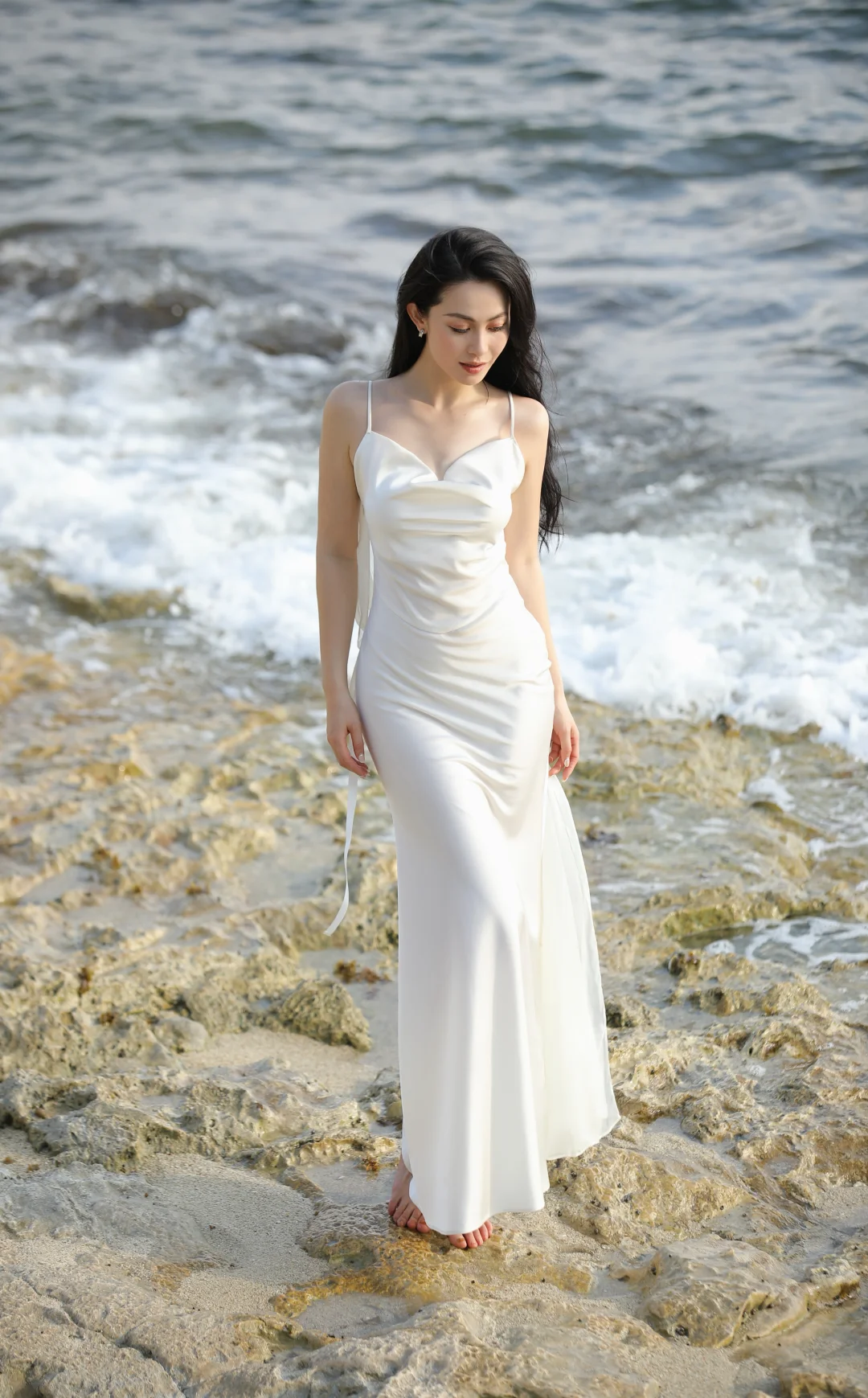 在海边，真的会变好看✨