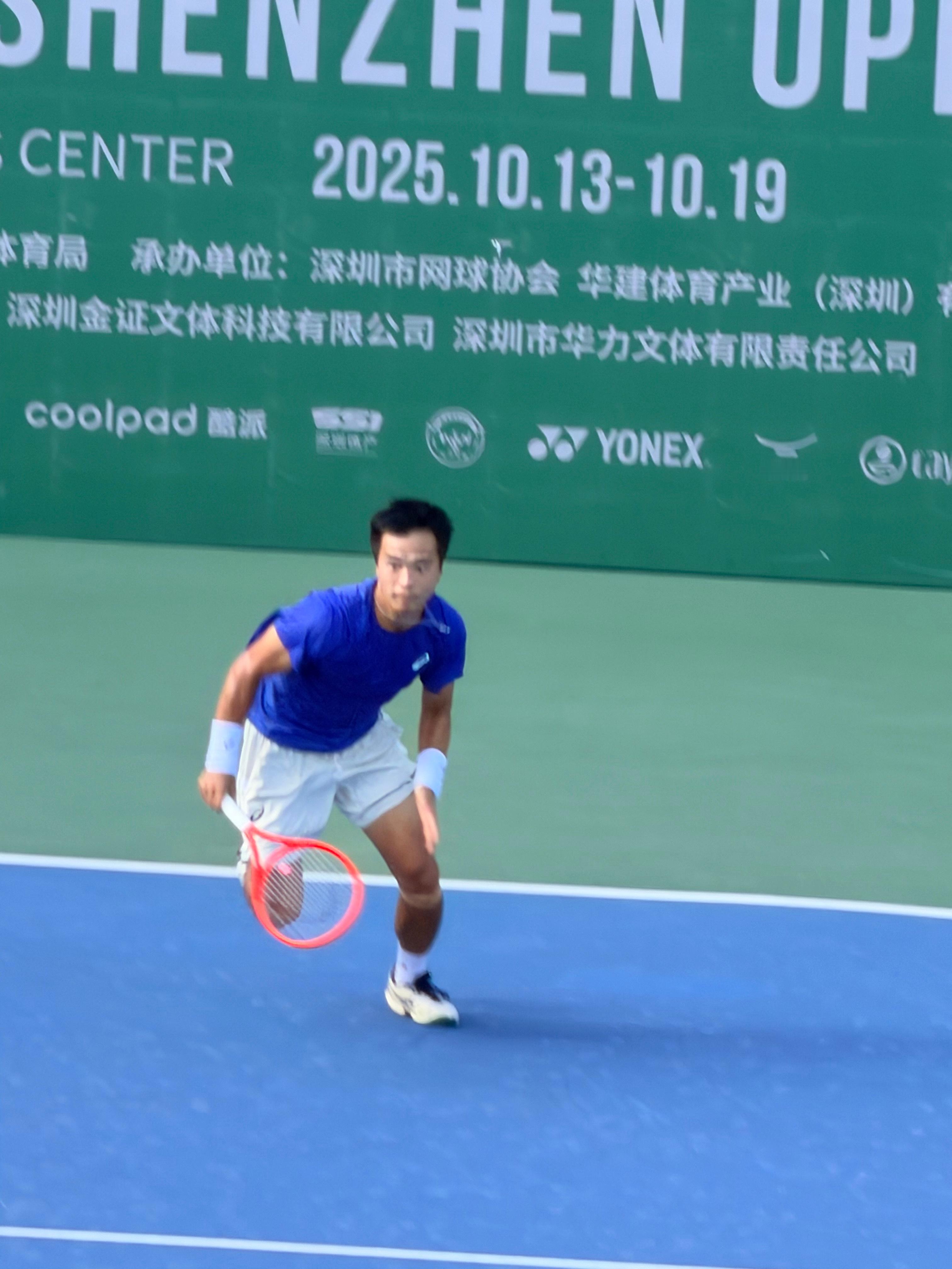 巡回赛在中国 今日ATP深圳福田挑战赛中，孙发京 先以6-3/7-6（5）完胜韩