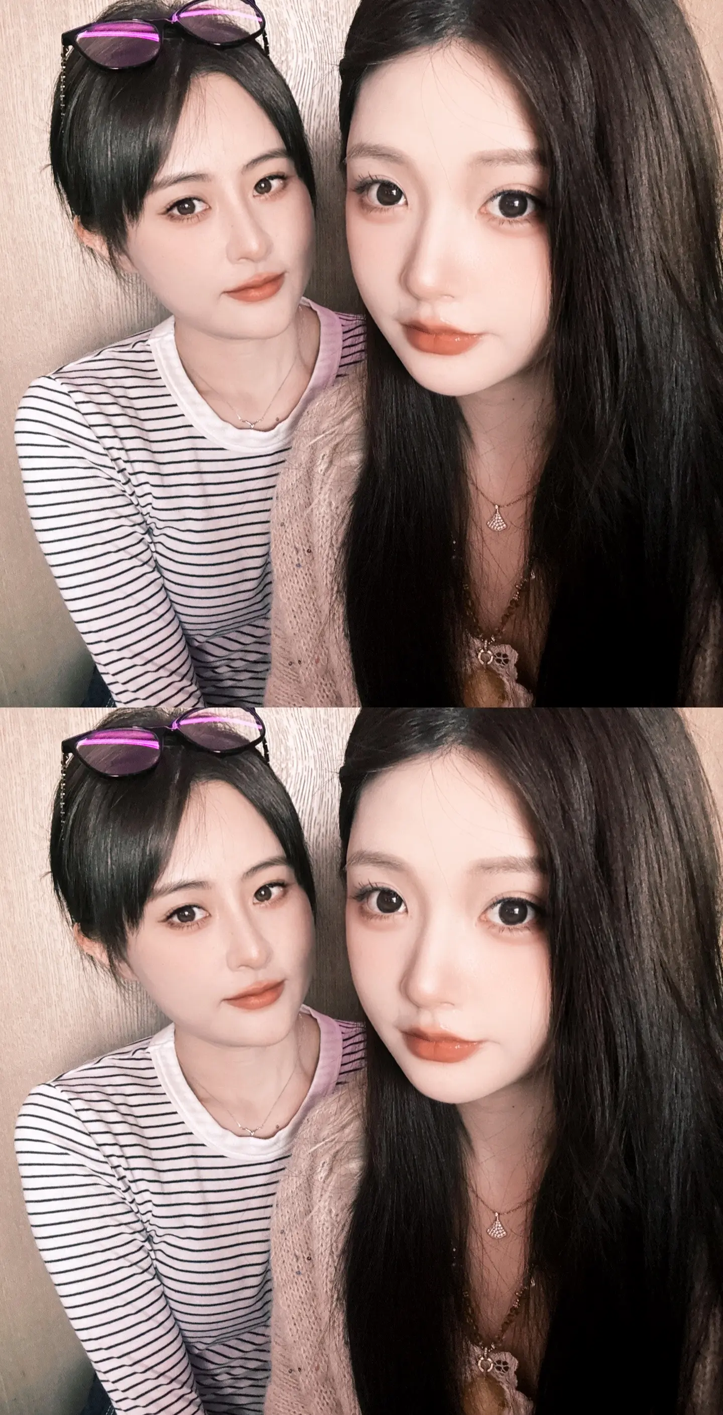 姐妹成对快乐加倍
