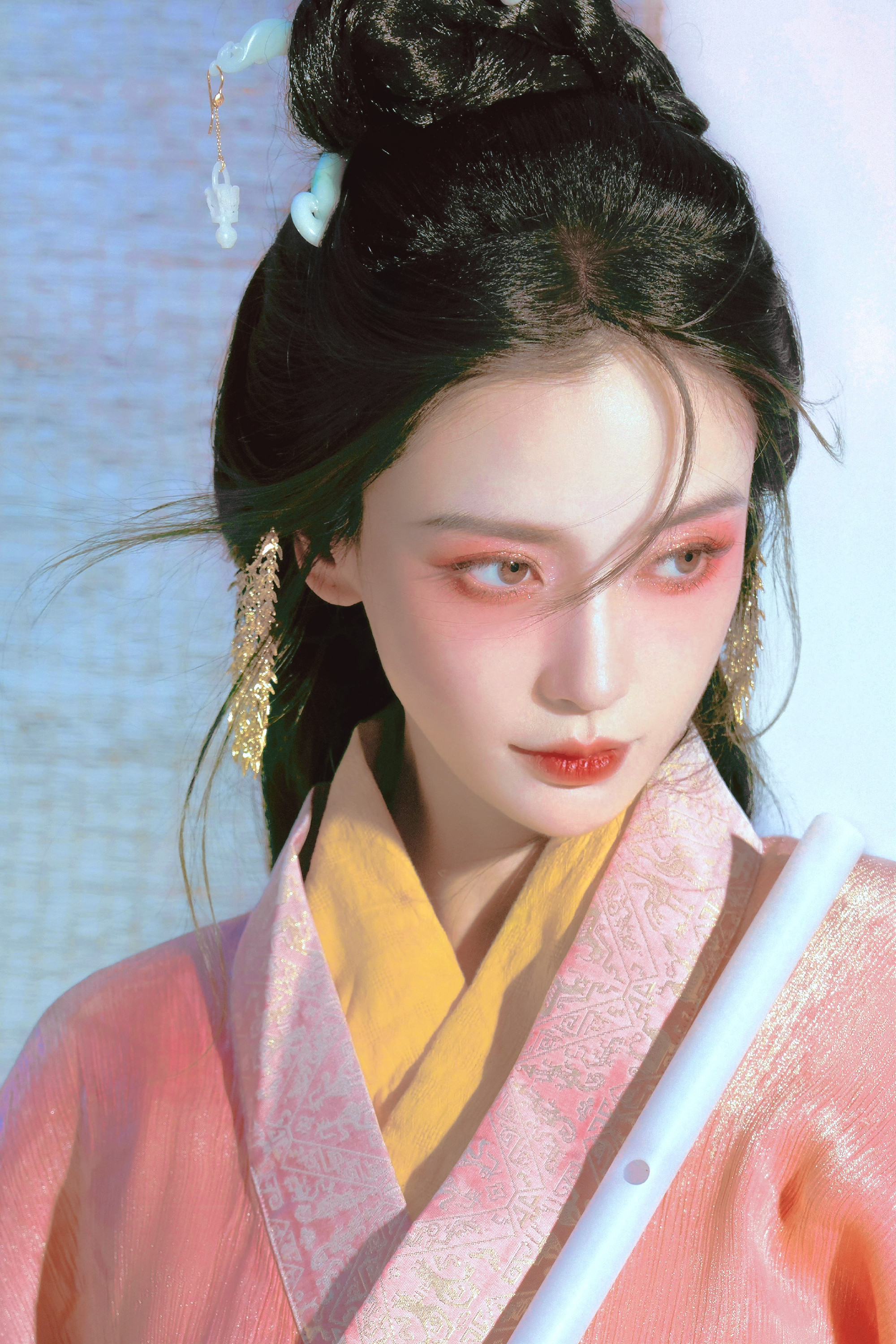 angelababy angelababy “我和你一起吹风 欣赏着我们独有的落
