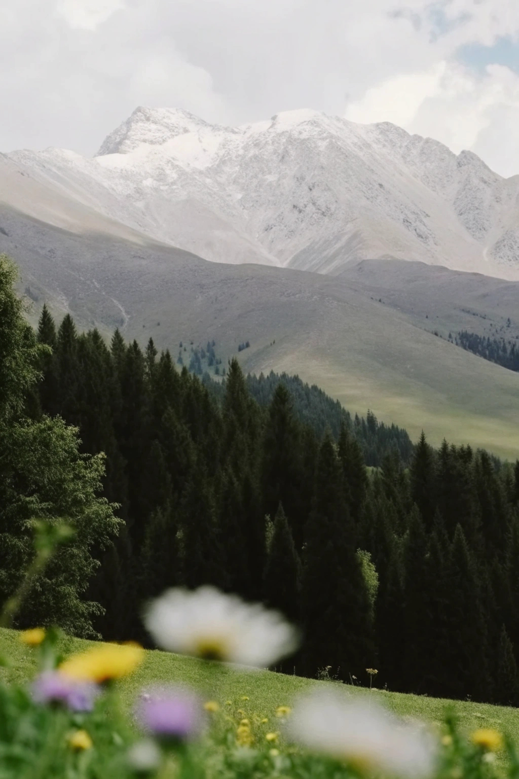 漫长是山，匆匆是我。 
