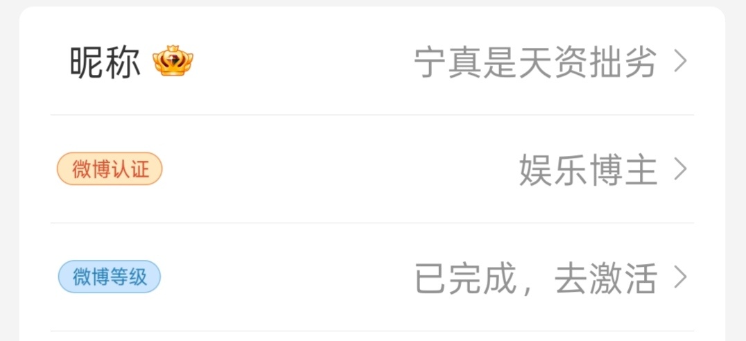 这个微博等级有什么用？ ​​​