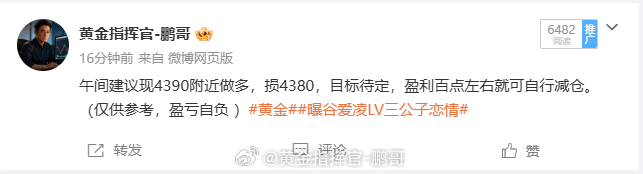 🏆本周首胜，顺利拿下开门红！早盘 4391 进场空单，行情如期走回落，4400