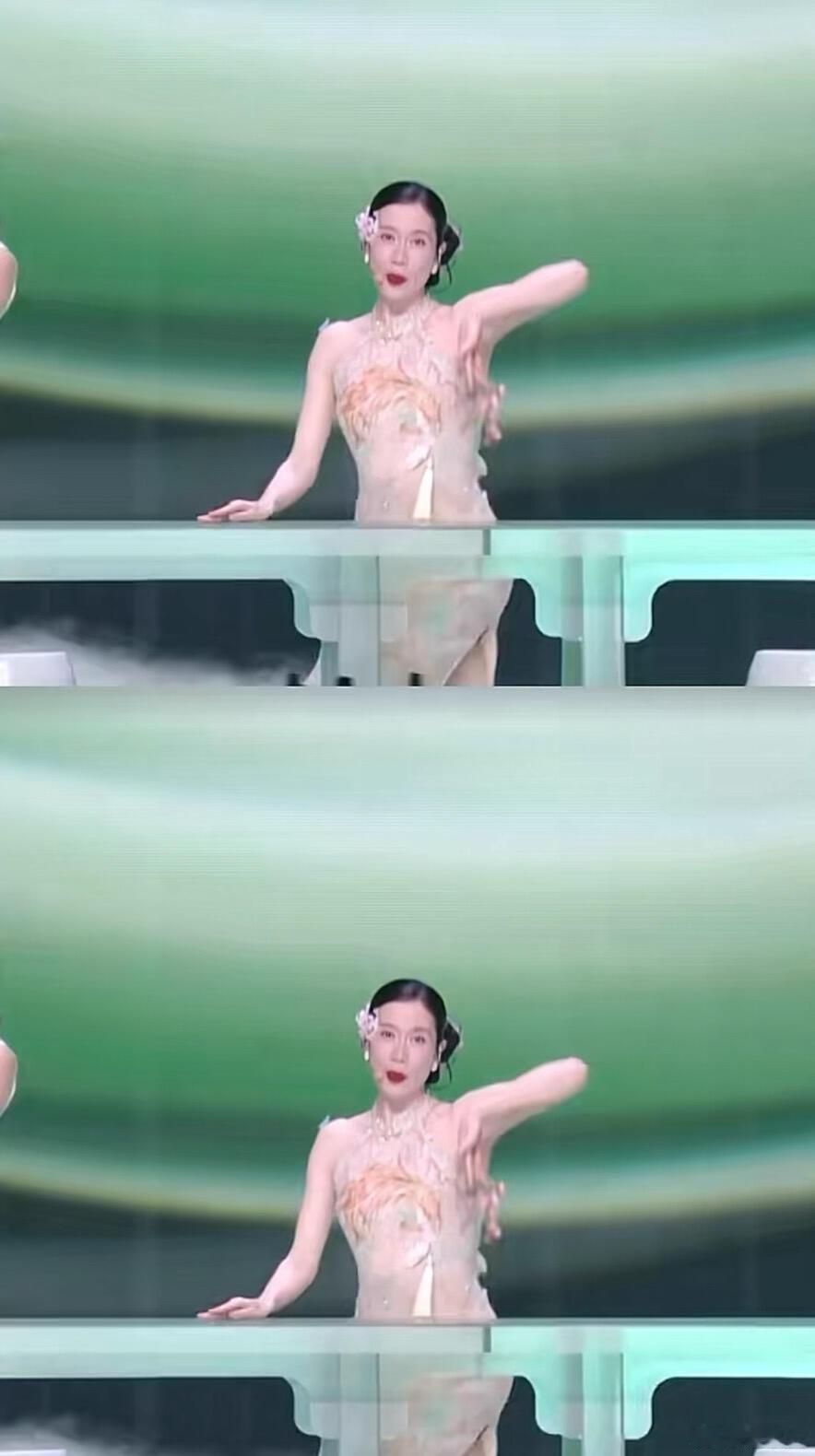 要不温峥嵘还是回去演戏吧，一开口蜡笔小新附体，口型也对不上。 