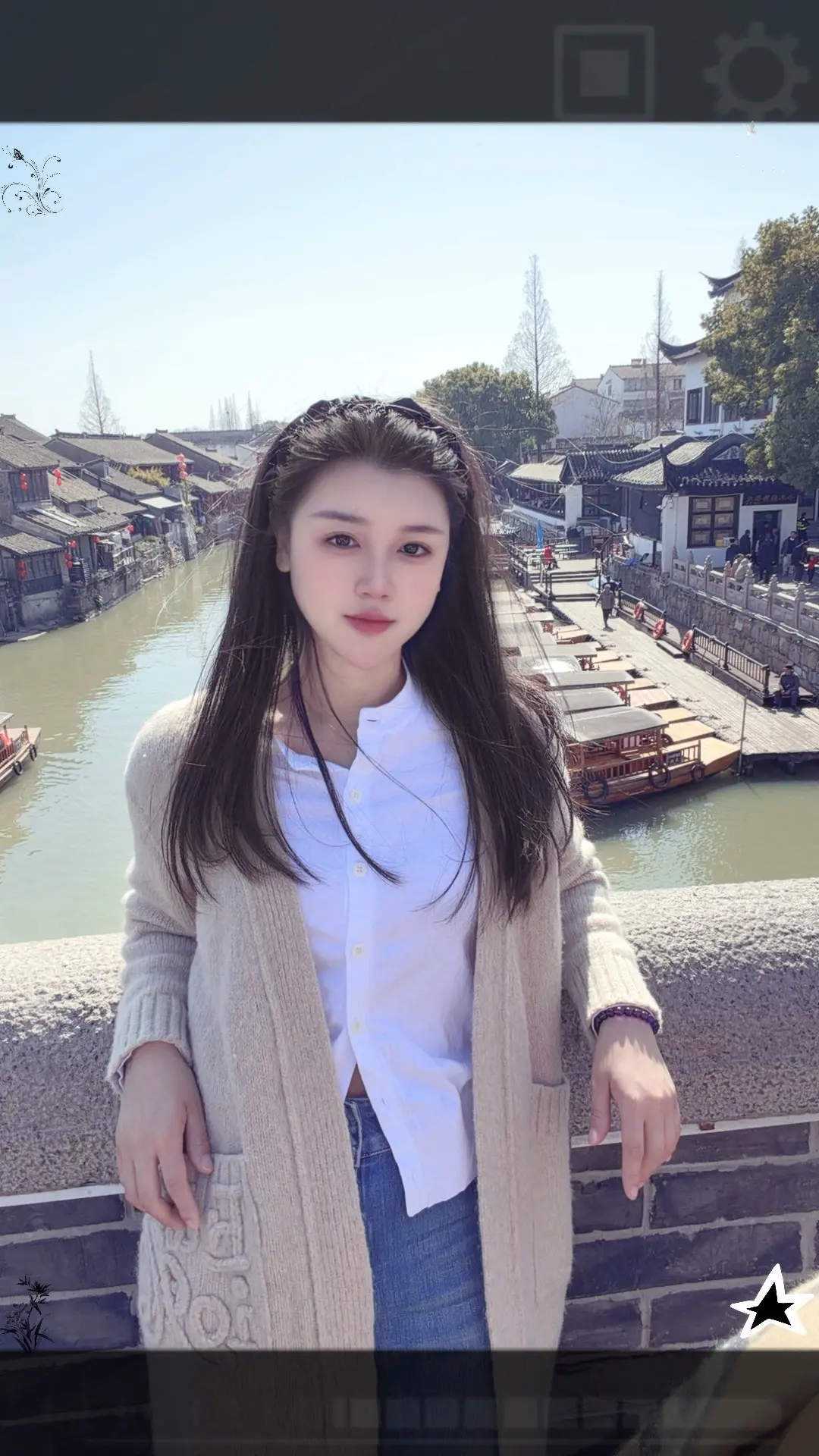 古镇风情 自由感拍照