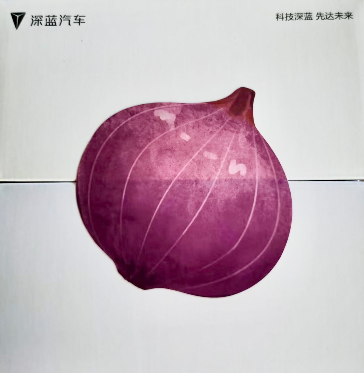 深蓝汽车的邀请函竟是一颗洋葱收到深蓝汽车寄来的邀请函，里面居然有一颗真的洋葱！深
