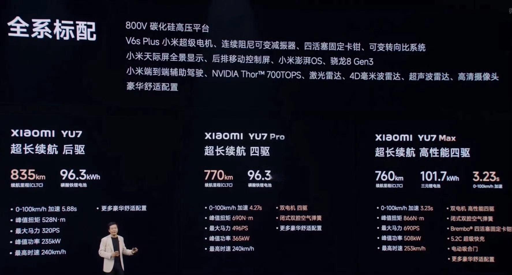 刚在路上没注意听，才发现小米YU7智能座舱用的是高通8gen3。估计也是通过增加