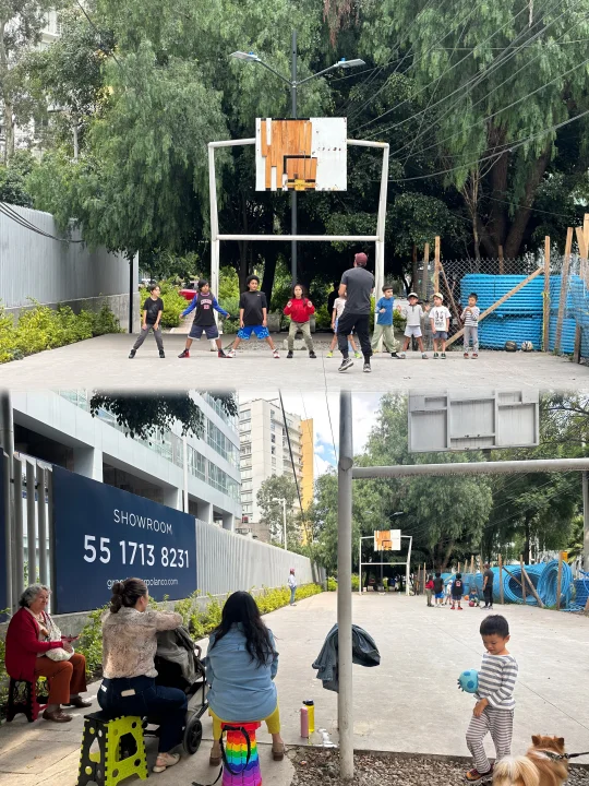 🇲🇽 墨西哥城旅居｜路边篮球场的散装兴趣班