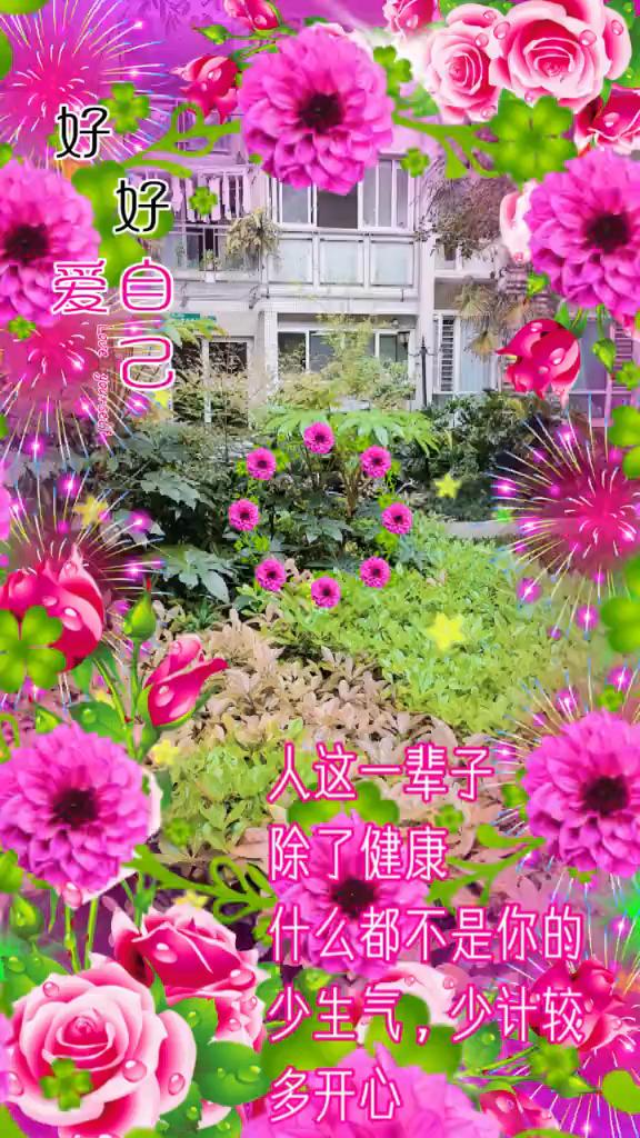 人这一辈子除了健康什么都不是你的。少生气，少计较，多开心。