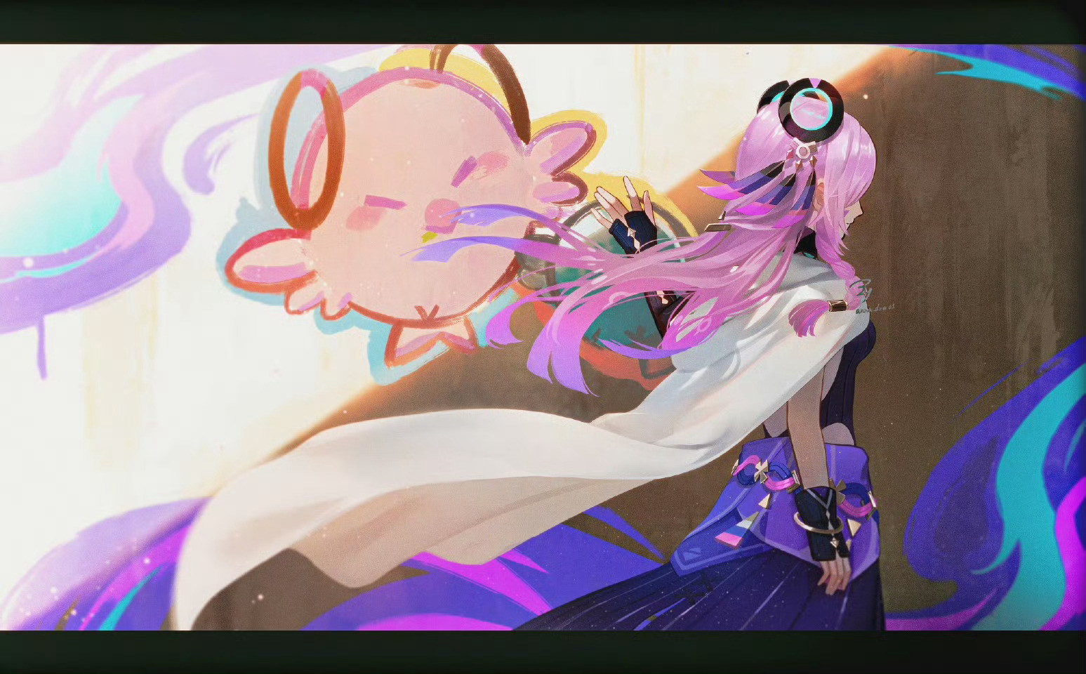 原神[超话]  原神5.3版本卡池角色画师：anna_drw01 