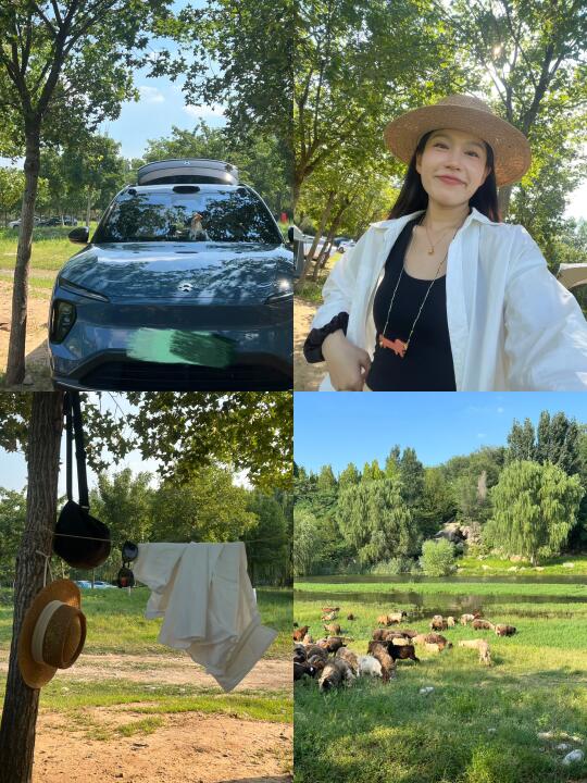 蔚来露营🏕️｜开车直达的露营地（济南）