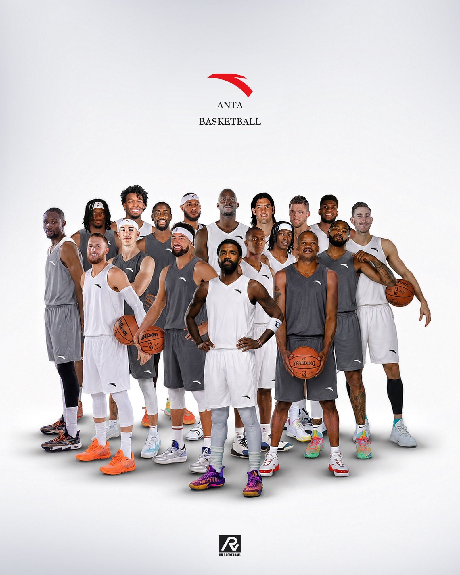 中国球鞋阵容第二弹，让我们来看看TEAM ANTA安踏NBA