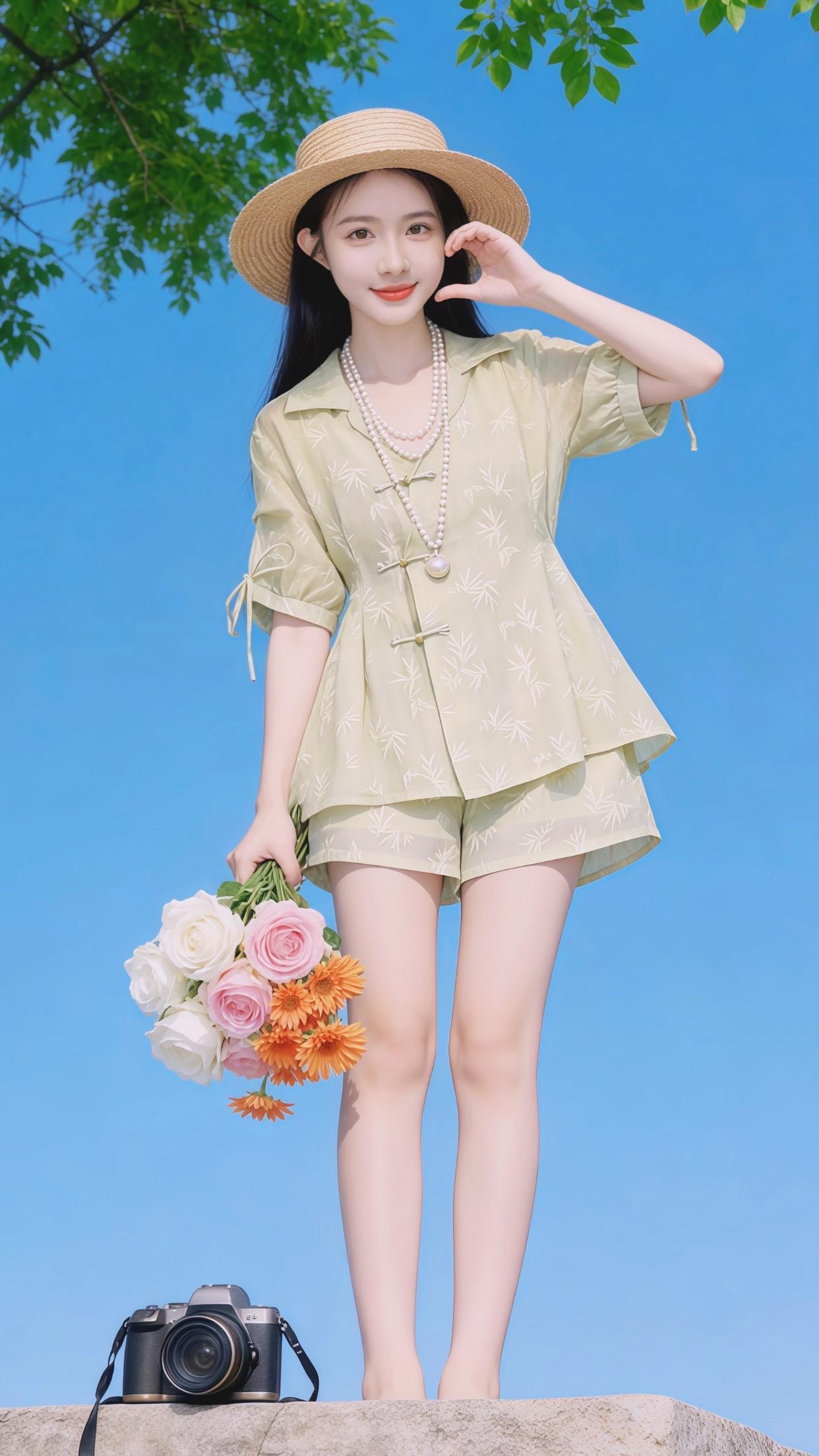 每日搭配分享👗时尚穿搭 每日搭配分享👗时尚穿搭 穿美裙赴夏日之约 简单穿搭穿