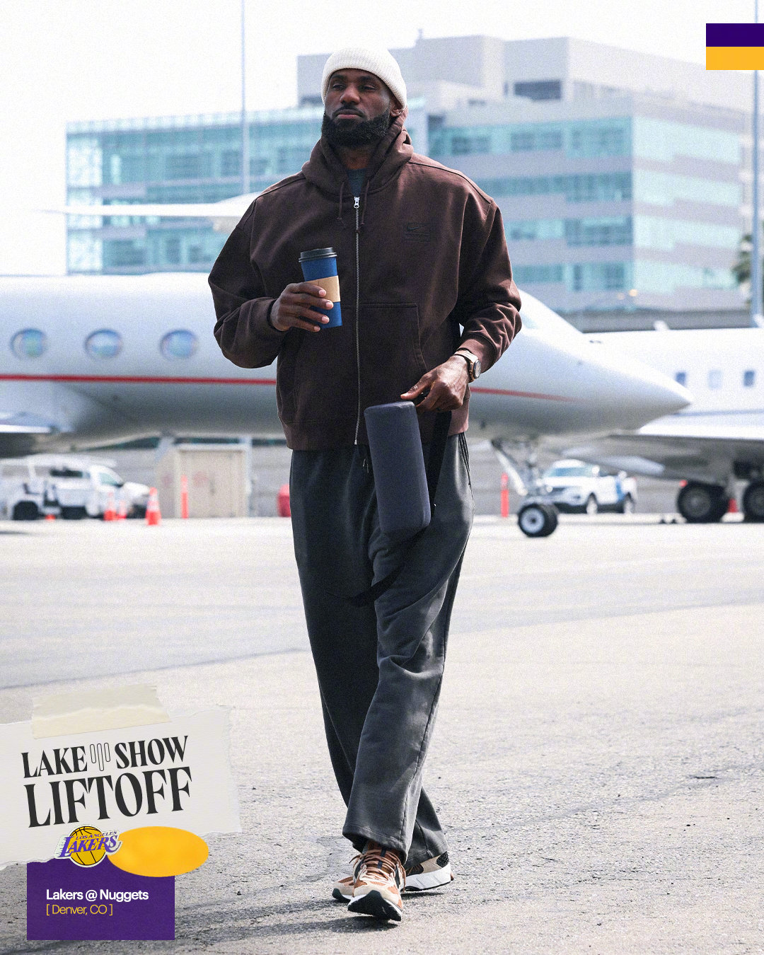 出发，上高原✈️湖人vs掘金 湖人国度